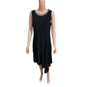 msk short sleeve beaded shift dress Trina Turk Hasil 2 Dress Women's Dress : MD